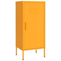 Thumbnail for Lagerschrank Senfgelb 42,5x35x101,5 cm Stahl