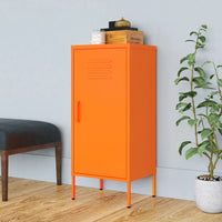Thumbnail for Lagerschrank Orange 42,5x35x101,5 cm Stahl