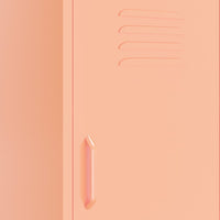 Thumbnail for Lagerschrank Rosa 42,5x35x101,5 cm Stahl