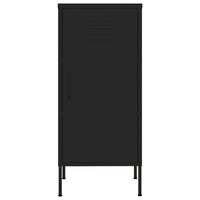 Thumbnail for Lagerschrank Schwarz 42,5x35x101,5 cm Stahl