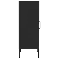 Thumbnail for Lagerschrank Schwarz 42,5x35x101,5 cm Stahl