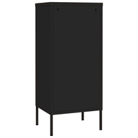 Thumbnail for Lagerschrank Schwarz 42,5x35x101,5 cm Stahl