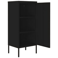 Thumbnail for Lagerschrank Schwarz 42,5x35x101,5 cm Stahl