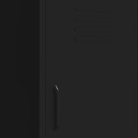 Thumbnail for Lagerschrank Schwarz 42,5x35x101,5 cm Stahl