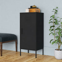 Thumbnail for Lagerschrank Schwarz 42,5x35x101,5 cm Stahl