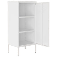 Thumbnail for Lagerschrank Weiß 42,5x35x101,5 cm Stahl