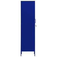 Thumbnail for Schließfachschrank Marineblau 35x46x180 cm Stahl