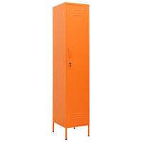 Thumbnail for Schließfachschrank Orange 35x46x180 cm Stahl