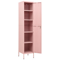 Thumbnail for Schließfachschrank Rosa 35x46x180 cm Stahl