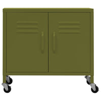 Thumbnail for Lagerschrank Olivgrün 60x35x56 cm Stahl