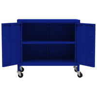 Thumbnail for Lagerschrank Marineblau 60x35x56 cm Stahl