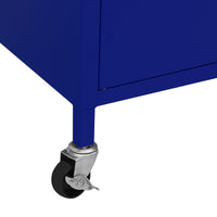 Thumbnail for Lagerschrank Marineblau 60x35x56 cm Stahl