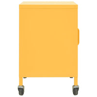 Thumbnail for Lagerschrank Senfgelb 60x35x56 cm Stahl