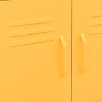 Thumbnail for Lagerschrank Senfgelb 60x35x56 cm Stahl