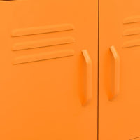 Thumbnail for Lagerschrank Orange 60x35x56 cm Stahl