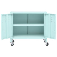 Thumbnail for Lagerschrank Mintgrün 60x35x56 cm Stahl