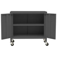 Thumbnail for Lagerschrank Anthrazit 60x35x56 cm Stahl