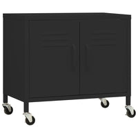 Thumbnail for Lagerschrank Schwarz 60x35x56 cm Stahl