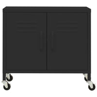 Thumbnail for Lagerschrank Schwarz 60x35x56 cm Stahl