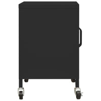 Thumbnail for Lagerschrank Schwarz 60x35x56 cm Stahl