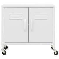Thumbnail for Lagerschrank Weiß 60x35x56 cm Stahl