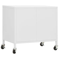 Thumbnail for Lagerschrank Weiß 60x35x56 cm Stahl