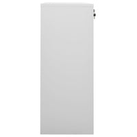 Thumbnail for Büroschrank Hellgrau 90x40x102 cm Stahl