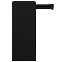 Thumbnail for Büroschrank Schwarz 90x40x102 cm Stahl