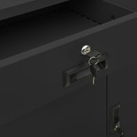 Thumbnail for Büroschrank Anthrazit 90x40x102 cm Stahl