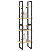 Thumbnail for Bücherregal 4 Böden 40x30x140 cm Massivholz Kiefer