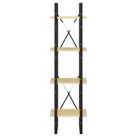 Thumbnail for Bücherregal 4 Böden 40x30x140 cm Massivholz Kiefer