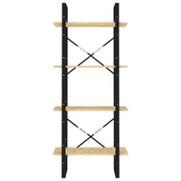 Thumbnail for Bücherregal 4 Böden 60x30x140 cm Massivholz Kiefer