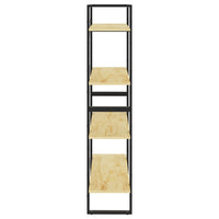 Thumbnail for Bücherregal 4 Fächer 80x30x140 cm Massivholz Kiefer