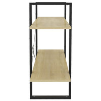 Thumbnail for Bücherregal 2 Fächer Sonoma-Eiche 100x30x70 cm Holzwerkstoff