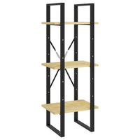 Thumbnail for Bücherregal 3 Böden 40x30x105 cm Massivholz Kiefer