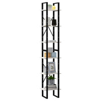 Thumbnail for Standregal Hoch Weiß 40x30x210 cm Massivholz Kiefer