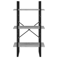 Thumbnail for Lagerregal Betongrau 60x30x105 cm Holzwerkstoff