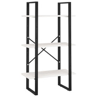 Thumbnail for Standregal Weiß 60x30x105 cm Massivholz Kiefer