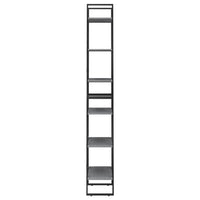 Thumbnail for Lagerregal Grau 60x30x210 cm Massivholz Kiefer