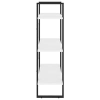 Thumbnail for Bücherregal Weiß 80x30x105 cm Holzwerkstoff