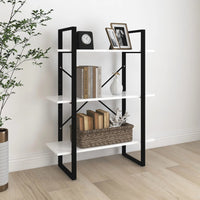 Thumbnail for Bücherregal Weiß 80x30x105 cm Holzwerkstoff