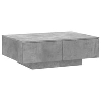 Thumbnail for Couchtisch Betongrau 90x60x31 cm Holzwerkstoff