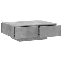 Thumbnail for Couchtisch Betongrau 90x60x31 cm Holzwerkstoff
