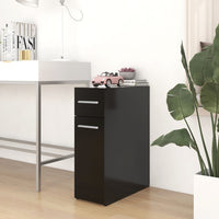 Thumbnail for Apothekerschrank Schwarz 20x45,5x60 cm Holzwerkstoff