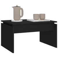 Thumbnail for Couchtisch Schwarz 68x50x38 cm Holzwerkstoff