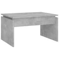 Thumbnail for Couchtisch Betongrau 68x50x38 cm Holzwerkstoff