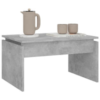 Thumbnail for Couchtisch Betongrau 68x50x38 cm Holzwerkstoff