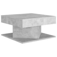 Thumbnail for Couchtisch Betongrau 57x57x30 cm Holzwerkstoff