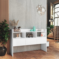 Thumbnail for Sideboard Weiß 105x30x70 cm Holzwerkstoff