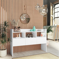 Thumbnail for Sideboard Weiß 105x30x70 cm Holzwerkstoff